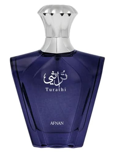 Frasco del perfume Turathi Blue de Afnan — fragancia masculino