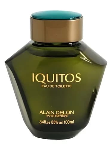 Frasco del perfume Iquitos de Alain Delon — fragancia masculino