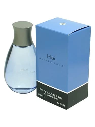 Frasco del perfume Hei de Alfred Sung — fragancia masculino
