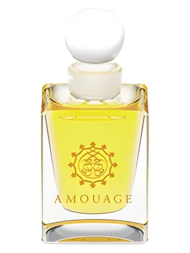 Frasco del perfume Bahjah de Amouage — fragancia unisex