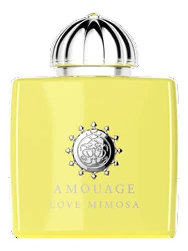 Frasco del perfume Love Mimosa de Amouage — fragancia femenino