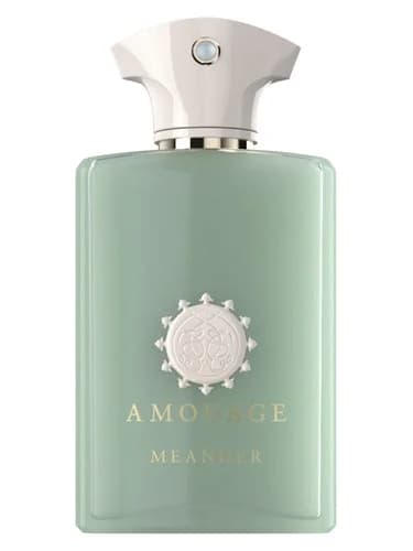 Frasco del perfume Meander de Amouage — fragancia unisex