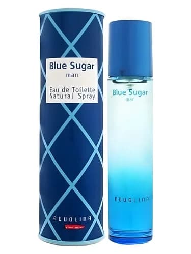 Frasco del perfume Blue Sugar de Aquolina — fragancia masculino