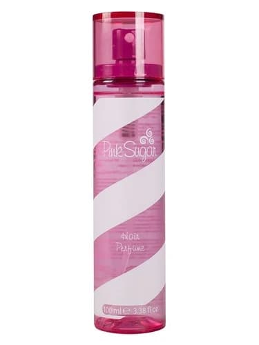 Frasco del perfume Pink Sugar Hair Mist de Aquolina — fragancia femenino