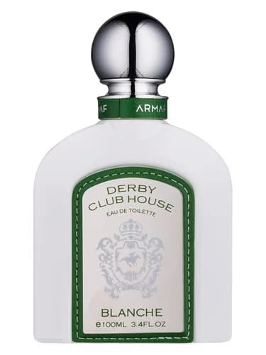 Frasco del perfume Derby Club House Blanche de Armaf — fragancia masculino