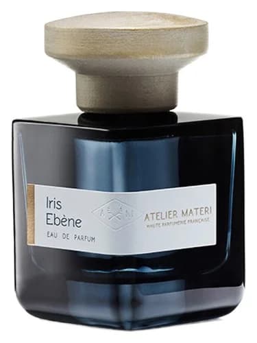Frasco del perfume Iris Ebene de Atelier Materi — fragancia unisex