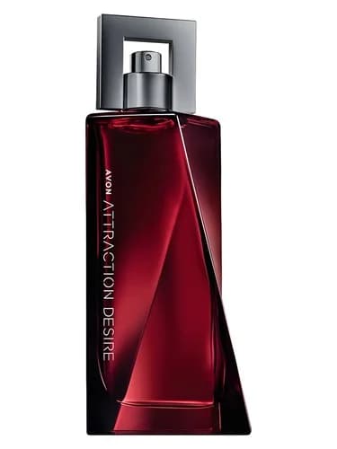 Frasco del perfume Attraction Desire For Him de Avon — fragancia masculino