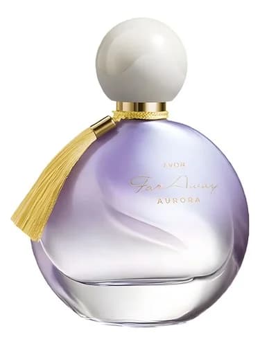Frasco del perfume Far Away Aurora de Avon — fragancia femenino