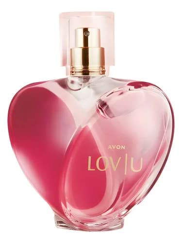 Frasco del perfume Lov U de Avon — fragancia femenino