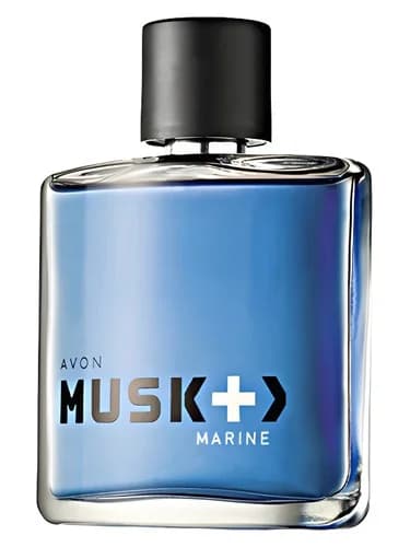 Frasco del perfume Musk Marine de Avon — fragancia masculino