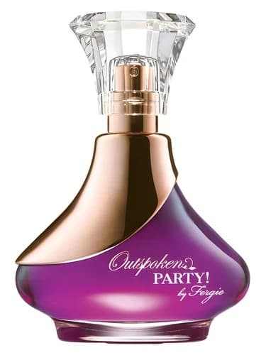 Frasco del perfume Outspoken Party By Fergie de Avon — fragancia femenino