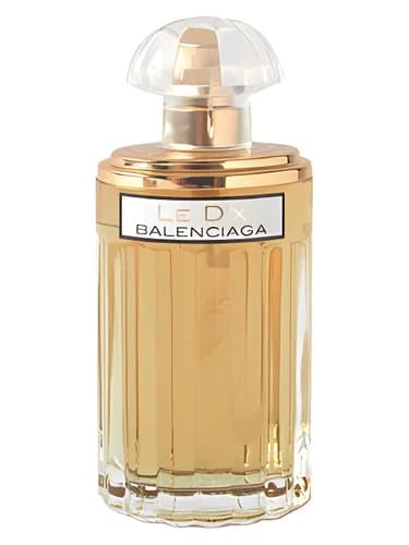 Frasco del perfume Le Dix Perfume de Balenciaga — fragancia femenino