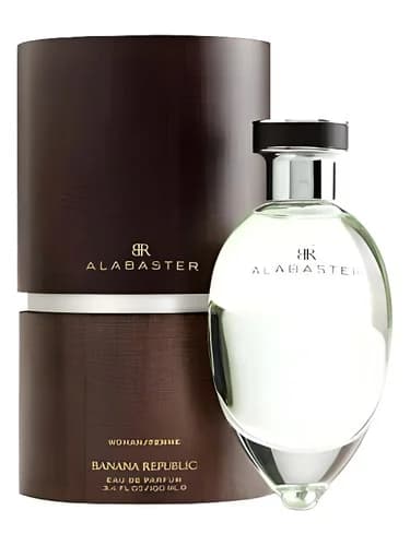 Frasco del perfume Alabaster de Banana Republic — fragancia femenino