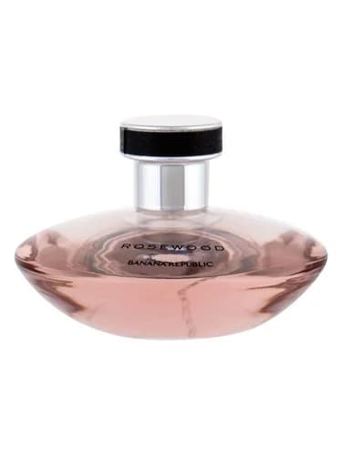 Frasco del perfume Rosewood de Banana Republic — fragancia femenino