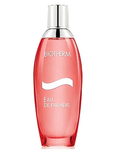 Frasco del perfume Eau De Paradis de Biotherm — fragancia femenino