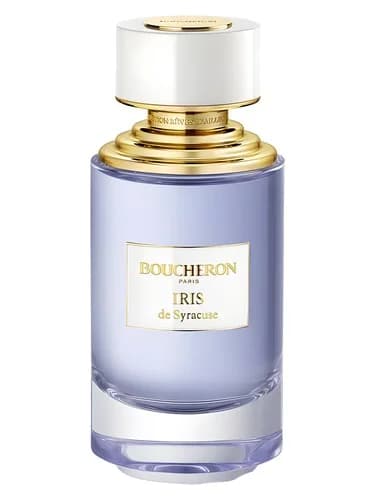 Frasco del perfume Iris De Syracuse de Boucheron — fragancia unisex
