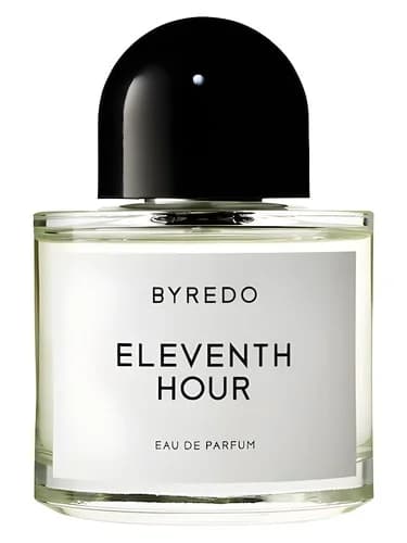 Frasco del perfume Eleventh Hour de Byredo — fragancia unisex