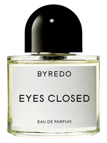 Frasco del perfume Eyes Closed de Byredo — fragancia unisex