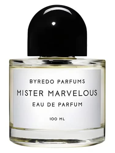 Frasco del perfume Mister Marvelous de Byredo — fragancia masculino