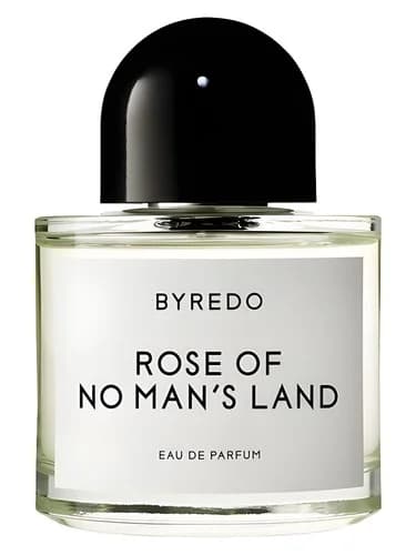 Frasco del perfume Rose Of No Man S Land de Byredo — fragancia unisex