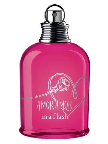Frasco del perfume Amor Amor In A Flash de Cacharel — fragancia femenino