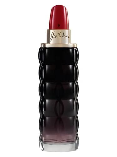 Frasco del perfume Yes I Am de Cacharel — fragancia femenino