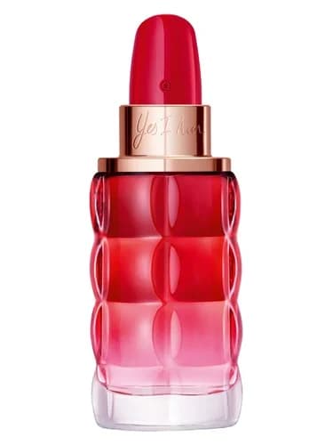 Frasco del perfume Yes I Am Bloom Up de Cacharel — fragancia femenino