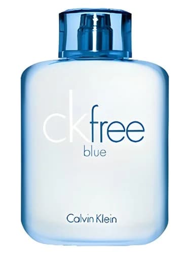 Frasco del perfume Ck Free Blue de Calvin Klein — fragancia masculino