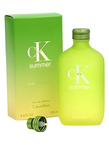 Frasco del perfume Ck One Summer de Calvin Klein — fragancia unisex