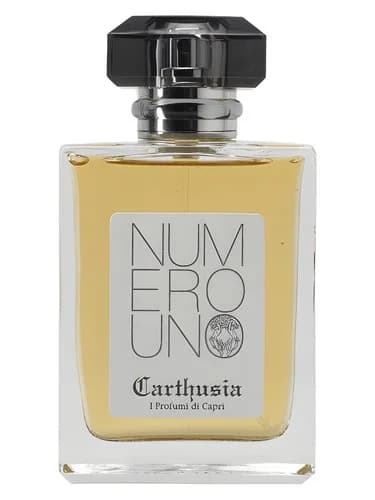Frasco del perfume Numero Uno de Carthusia — fragancia masculino