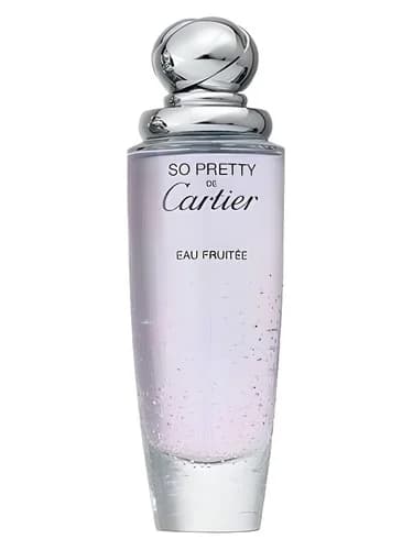 Frasco del perfume So Pretty Eau Fruitee de Cartier — fragancia femenino