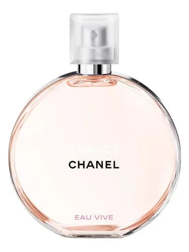 Frasco del perfume Chance Eau Vive de Chanel — fragancia femenino
