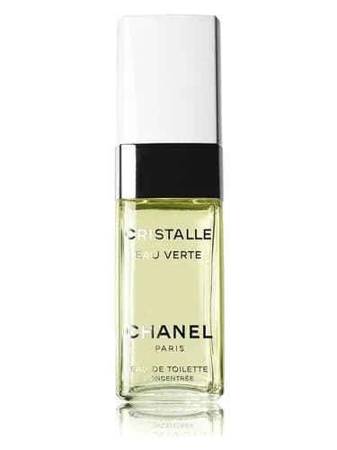 Frasco del perfume Cristalle Eau Verte de Chanel — fragancia femenino