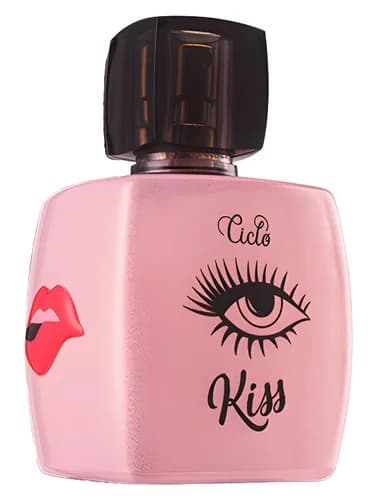Frasco del perfume Kiss de Ciclo Cosmeticos — fragancia femenino