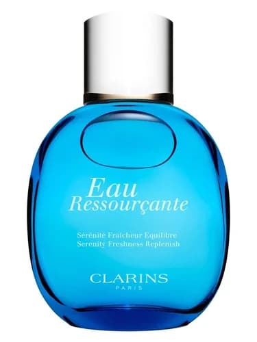 Frasco del perfume Eau Ressourcante de Clarins — fragancia femenino