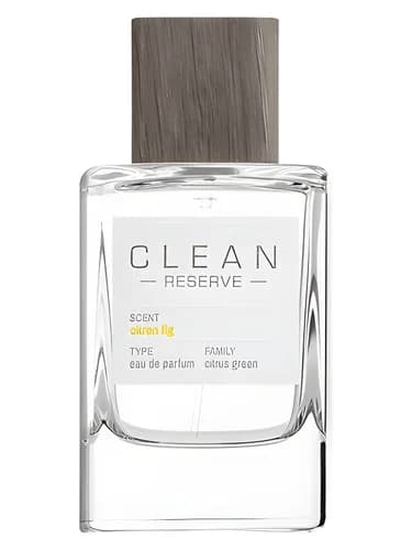 Frasco del perfume Citron Fig de Clean — fragancia unisex