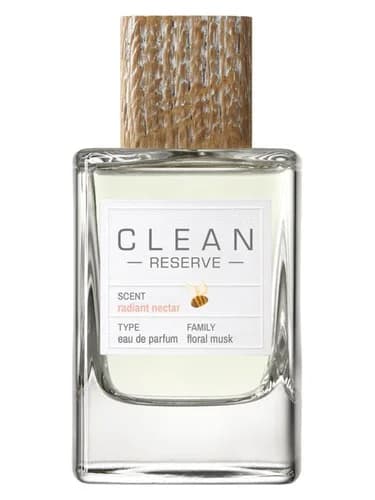 Frasco del perfume Radiant Nectar de Clean — fragancia unisex