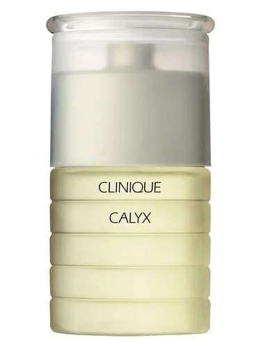 Frasco del perfume Calyx de Clinique — fragancia femenino