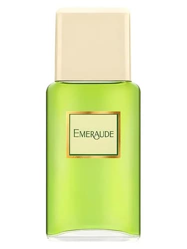 Frasco del perfume Emeraude de Coty — fragancia femenino