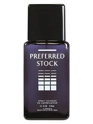Frasco del perfume Preferred Stock de Coty — fragancia masculino