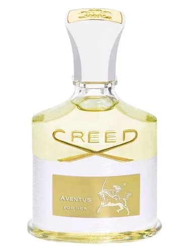 Frasco del perfume Aventus For Her de Creed — fragancia femenino