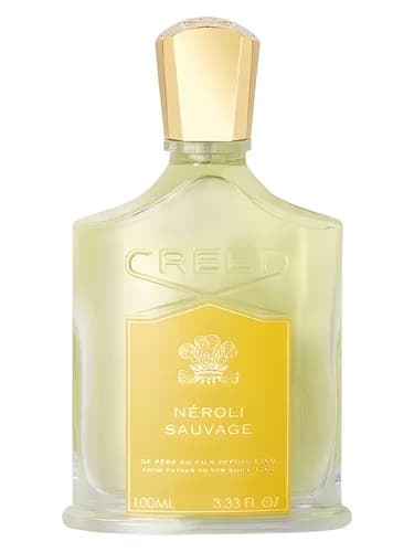 Frasco del perfume Neroli Sauvage de Creed — fragancia unisex