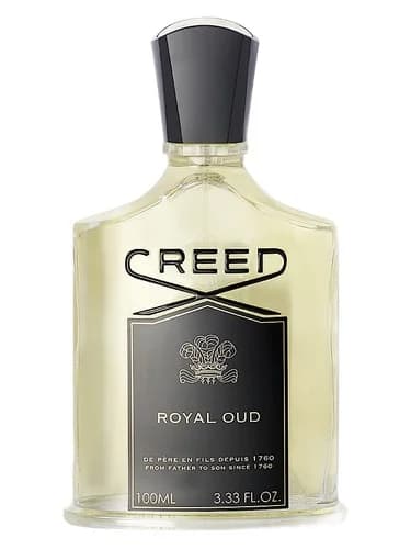 Frasco del perfume Royal Oud de Creed — fragancia unisex