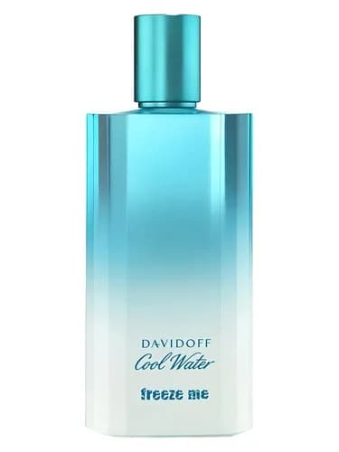 Frasco del perfume Cool Water Freeze Me de Davidoff — fragancia masculino