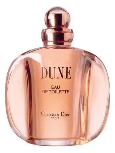 Frasco del perfume Dune de Dior — fragancia femenino