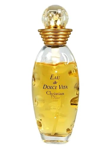 Frasco del perfume Eau De Dolce Vita de Dior — fragancia femenino