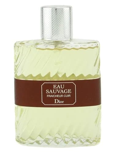 Frasco del perfume Eau Sauvage Fraicheur Cuir de Dior — fragancia masculino