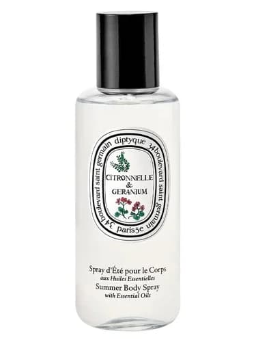 Frasco del perfume Citronnelle Geranium de Diptyque — fragancia unisex