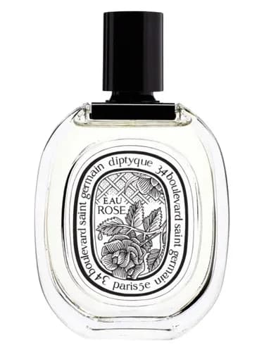Frasco del perfume Eau Rose de Diptyque — fragancia femenino