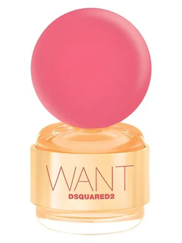 Frasco del perfume Want Pink Ginger de Dsquared2 — fragancia femenino